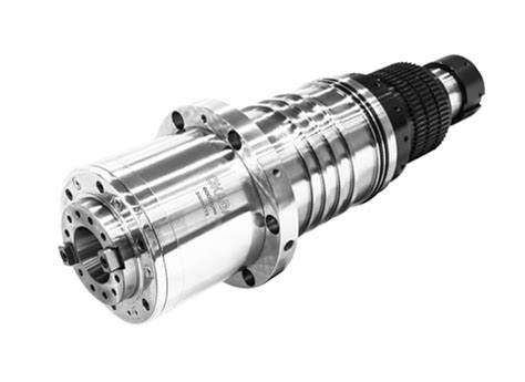 The 3 most common types of machining center spindles.